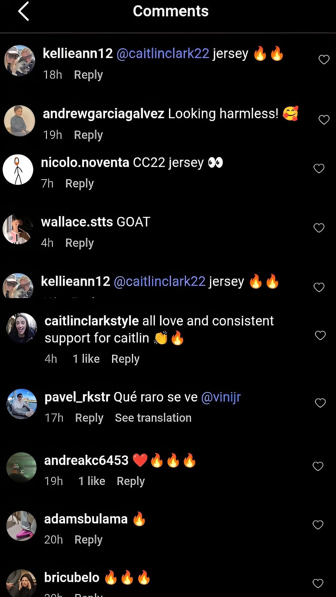 Comments on the post